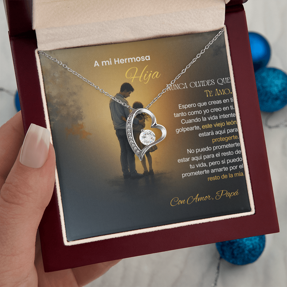 Gift to my Daughter- Forever Necklace
