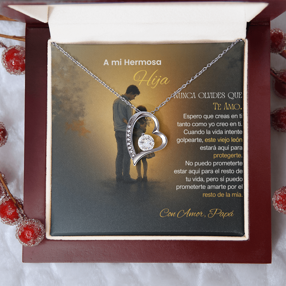 Gift to my Daughter- Forever Necklace