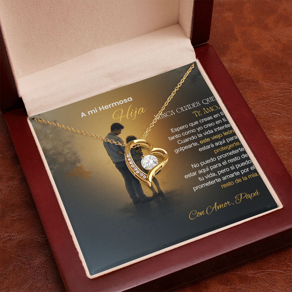 Gift to my Daughter- Forever Necklace