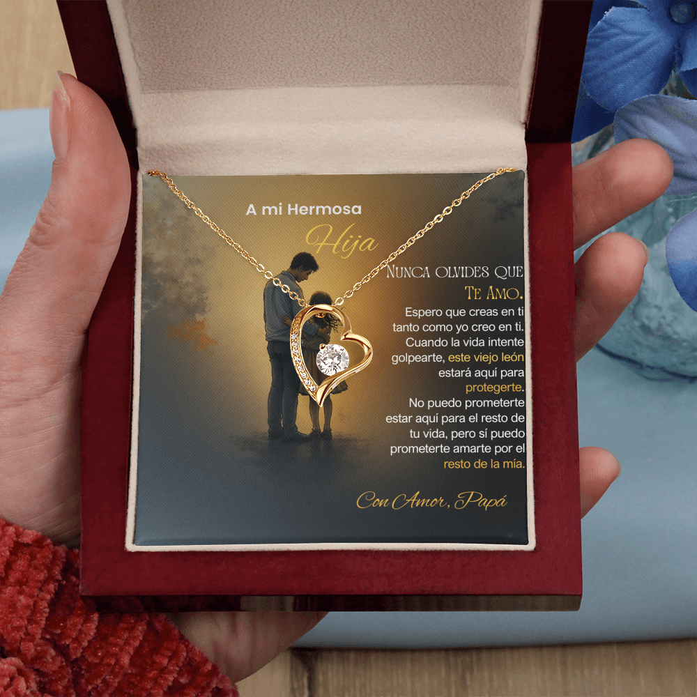 Gift to my Daughter- Forever Necklace