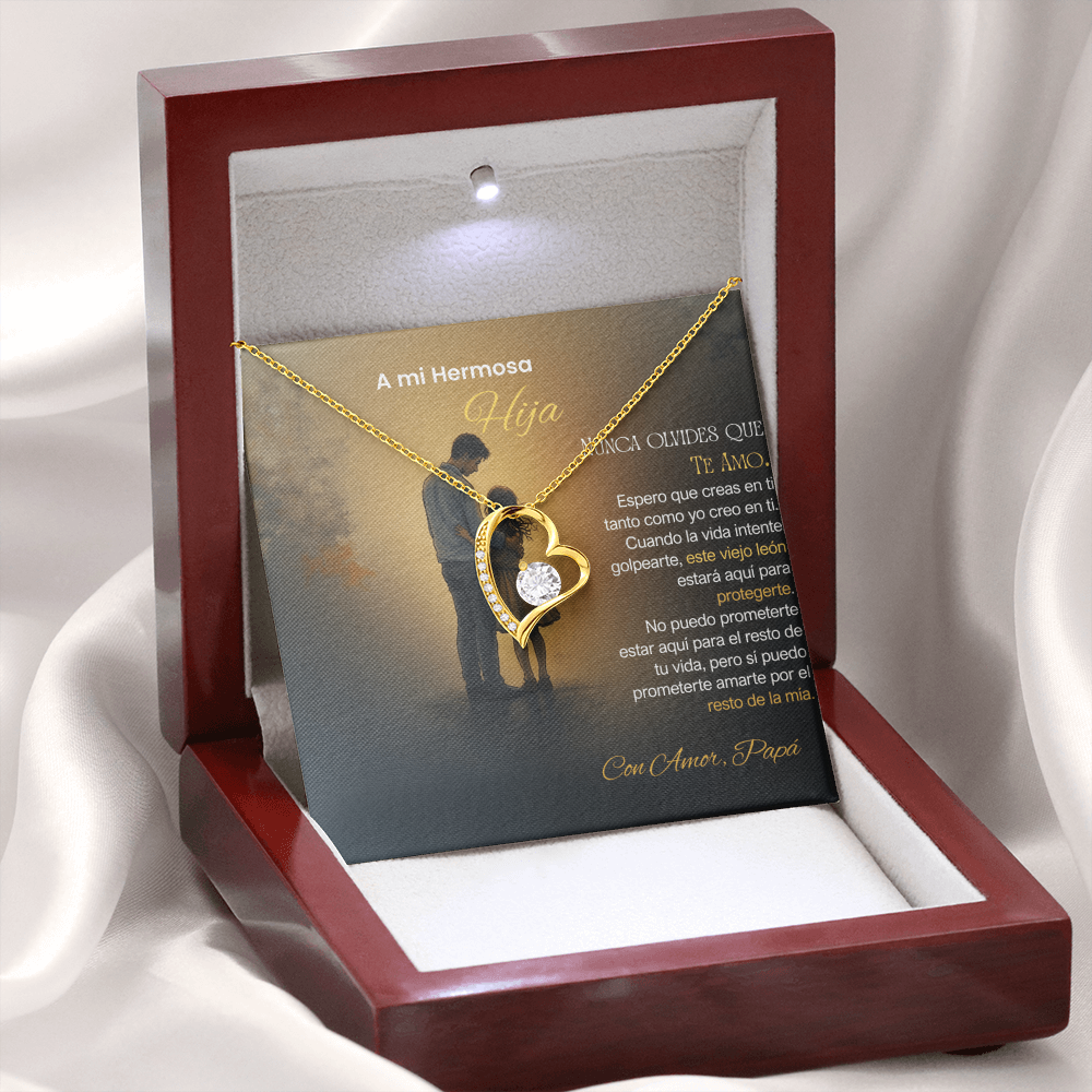 Gift to my Daughter- Forever Necklace