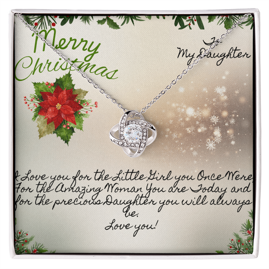 Christmas Gift-Love Knot Necklace