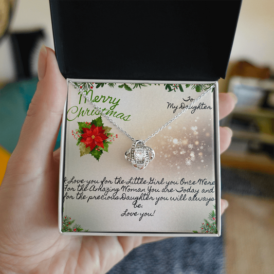 Christmas Gift-Love Knot Necklace