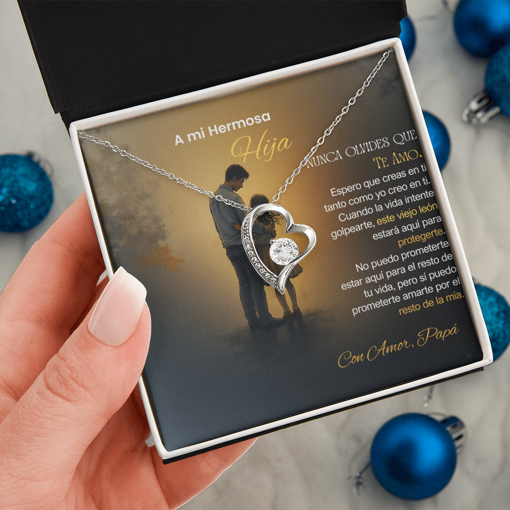 Gift to my Daughter- Forever Necklace