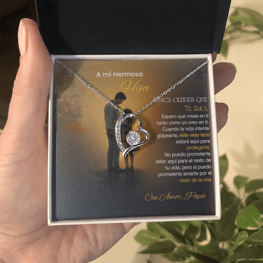 Gift to my Daughter- Forever Necklace