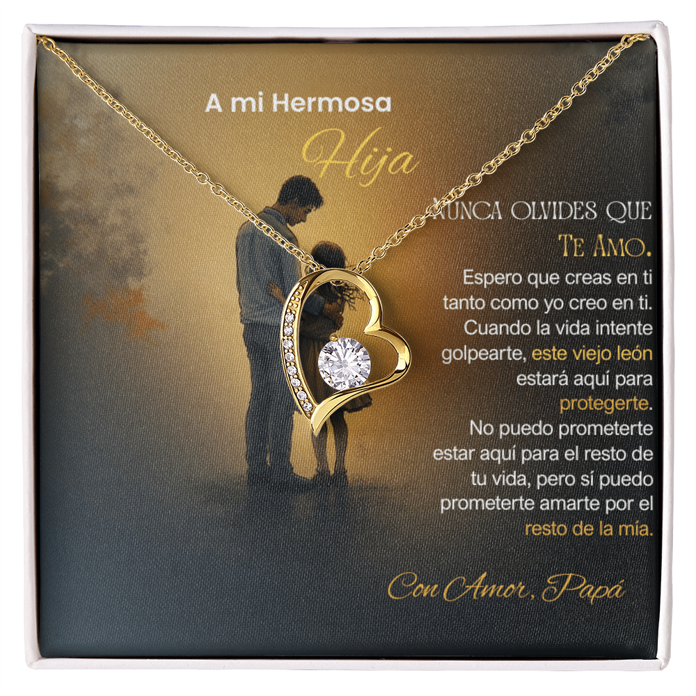 Gift to my Daughter- Forever Necklace