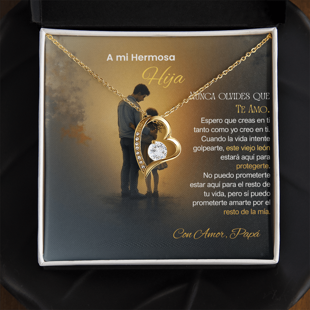 Gift to my Daughter- Forever Necklace
