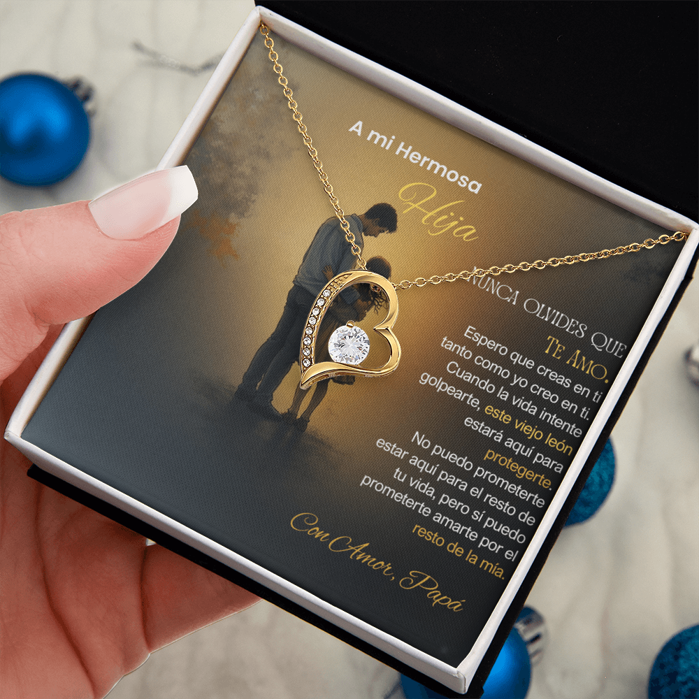 Gift to my Daughter- Forever Necklace